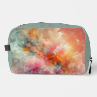 Abstrakte florale Tintenlandschaft in Wolkenform