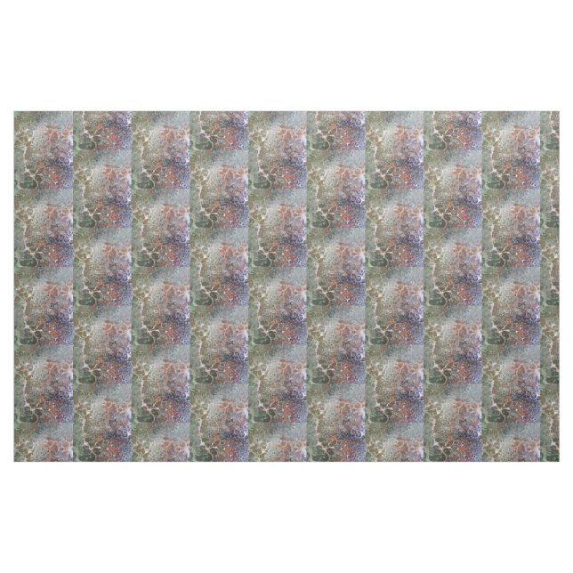 Abstrakte Fluid-Pour-Kunst Stoff (Fat Quarter (45,7 x 55,9 cm))