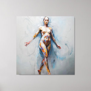 Abstrakte Fluidität Leinwanddruck