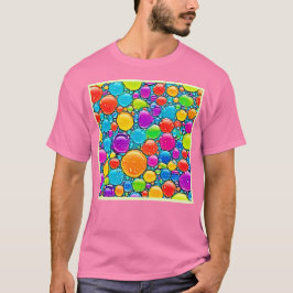 Abstrakte Flüssigkeitstropfen T-Shirt