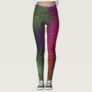 Abstrakte Flüssigtextur Eisglas Kristall gefroren  Leggings
