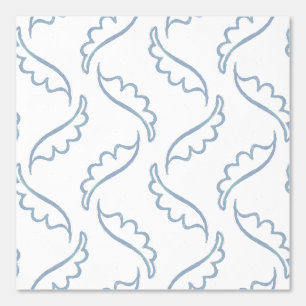 Abstrakte Folien Moderne, leicht weiß und blau Tapete
