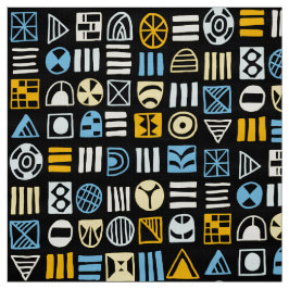 Abstrakte Formen 060617 Muster - Farben 02 Stoff