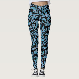 Abstrakte Formen 180318 - Schwimmbad Leggings