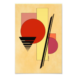 Abstrakte Formen Fotodruck