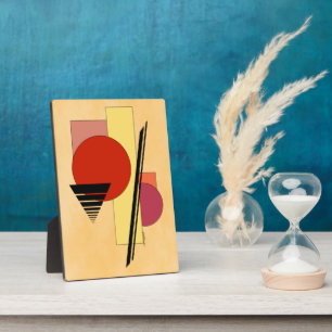 Abstrakte Formen Fotoplatte