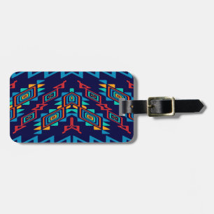 Abstrakte Formen Gepäckanhänger