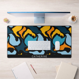 Abstrakte Formen Künstlerisch Schreibtischunterlage