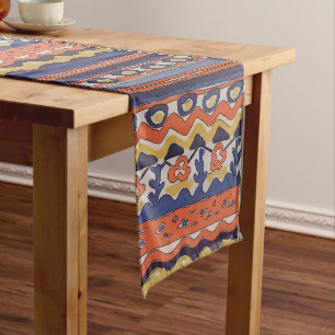 Abstrakte Formen, Matisse Style, Text hinzufügen, Mittelgroßer Tischläufer