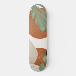Abstrakte Formen Monstera Verlasse Finesse #1 #art Skateboard