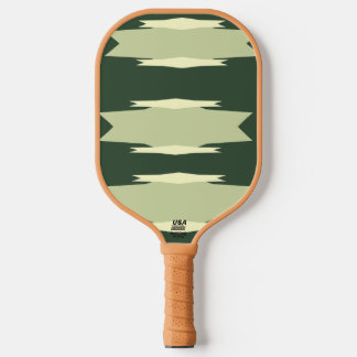 Abstrakte Formen Pickleball Schläger