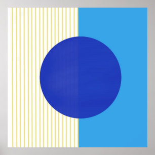 abstrakte Formen Poster