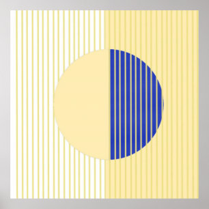 abstrakte Formen Poster