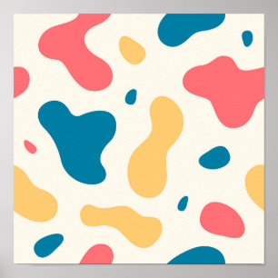 Abstrakte Formen Poster