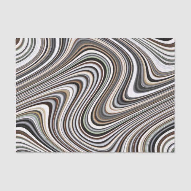 Abstrakte Formen Seidenpapier (Vorderseite)