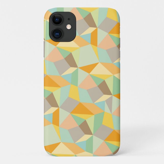 Abstrakte Formen und Farben Case-Mate iPhone Hülle (Rückseite)