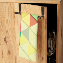 Abstrakte Formen von Regenbogenfarben Küchentücher