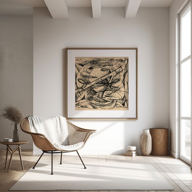 Abstrakte Formulare | Rudolf Bauer Poster (Von Creator hochgeladen)