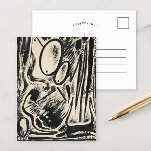 Abstrakte Formulare   Rudolf Bauer Postkarte