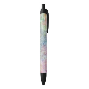 abstrakte freie Hand, die vom Watercolor zeichnet Kugelschreiber