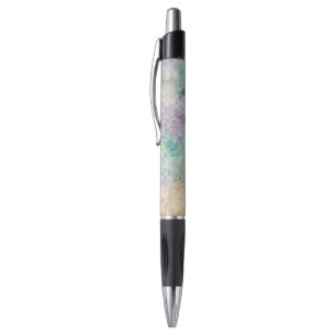 abstrakte freie Hand, die vom Watercolor zeichnet Kugelschreiber