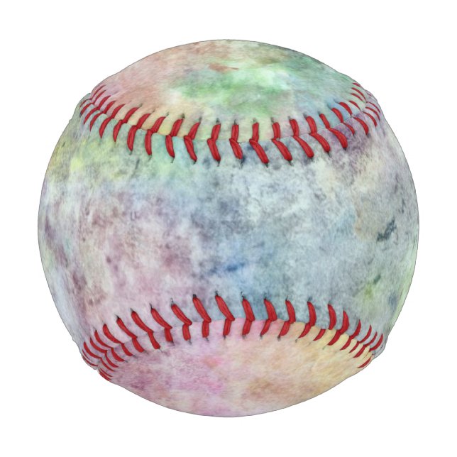 abstrakte freie Hand zeichnend aus Aquarellfarben Baseball (Vorderseite)