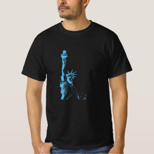 Abstrakte Freiheitsstatue T-Shirt