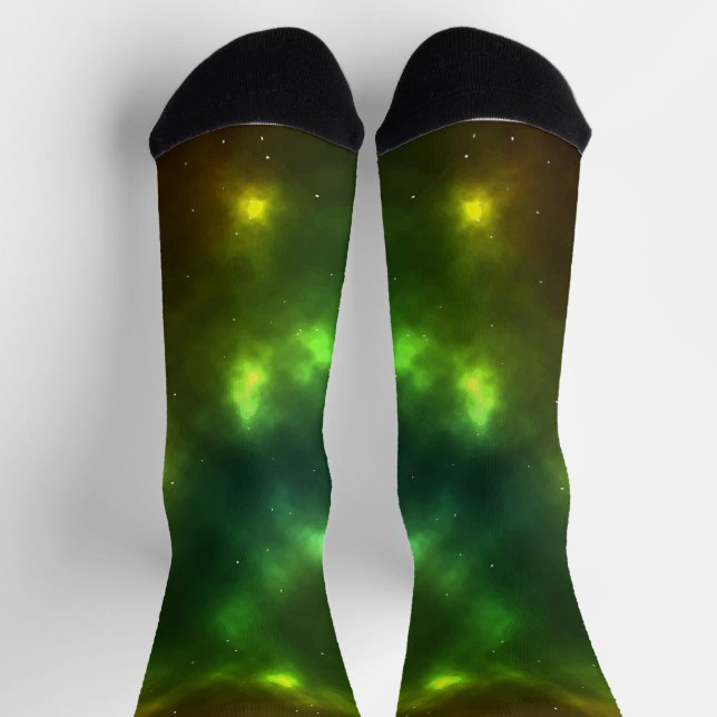 Abstrakte Galaxiekonstellationen Digitale Kunst: I Socken (Oben)