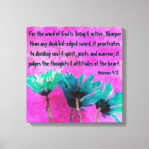 abstrakte Gänseblümchen 4:12 Leinwanddruck