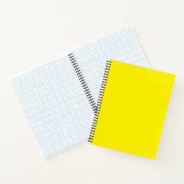 Abstrakte Gelb- und Orangenformen überlappen sich Notizbuch