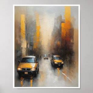 Abstrakte Gemälde Emotionen Wall Art Poster