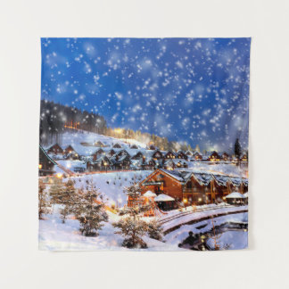 Abstrakte Gemälde in verschiedenen Farben mit Präg Wandteppich