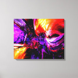Abstrakte gemischte Gefühl Leinwanddruck