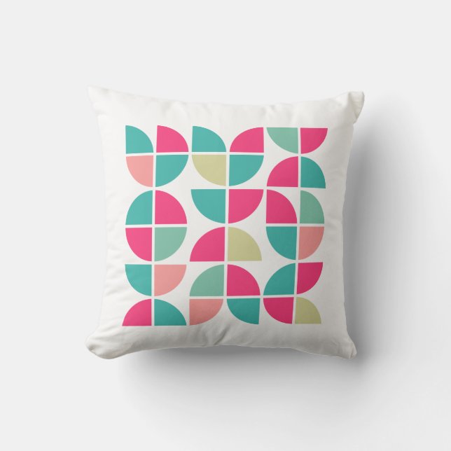Abstrakte Geometrie 110421 Kissen (Vorderseite)