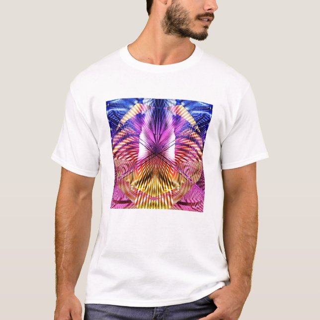 Abstrakte Geometrie 1.2d (APP) T-Shirt (Vorderseite)