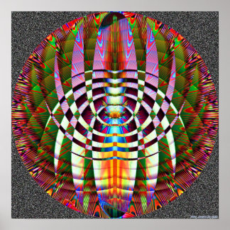 Abstrakte Geometrie 3.2b Poster