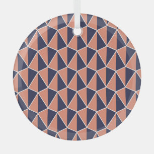 Abstrakte Geometrie: Art Deco Nahtlos Ornament Aus Glas