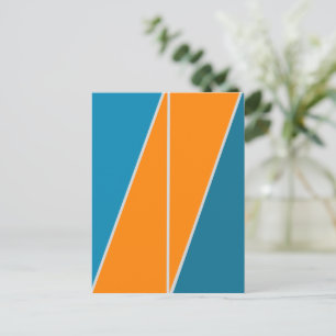 Abstrakte Geometrie der Dreiecke Postkarte