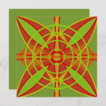 Abstrakte Geometrie der Herbstfarben im Herbst