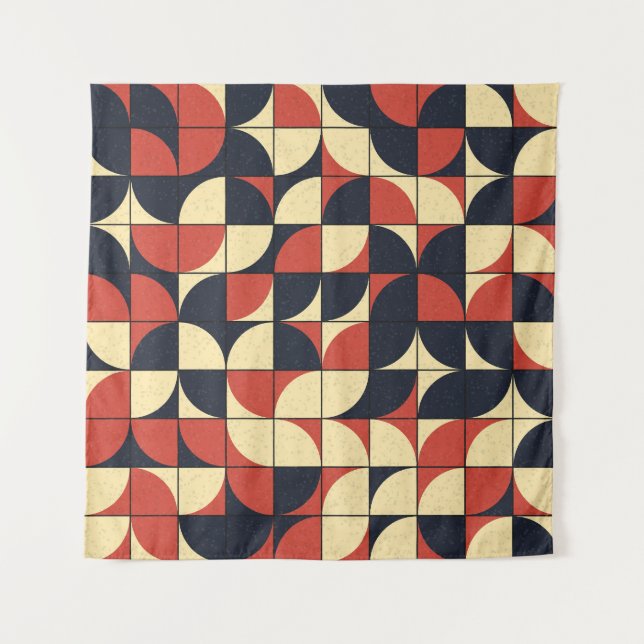 Abstrakte Geometrie: Rechenkunst. Wandteppich (Vorderseite)