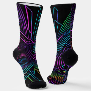 Abstrakte Geometrie Socken