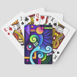 Abstrakte Geometrie  Spielkarten