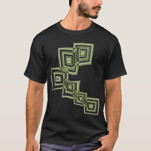 Abstrakte Geometrie T-Shirt