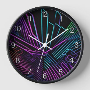 Abstrakte Geometrie Uhr