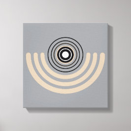 Abstrakte geometrische Arche Leinwanddruck