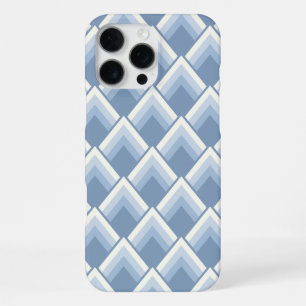 Abstrakte geometrische, blaue und cremefarbene 2 i iPhone 16 pro max hülle
