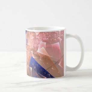 Abstrakte geometrische Dekoration Kaffeetasse