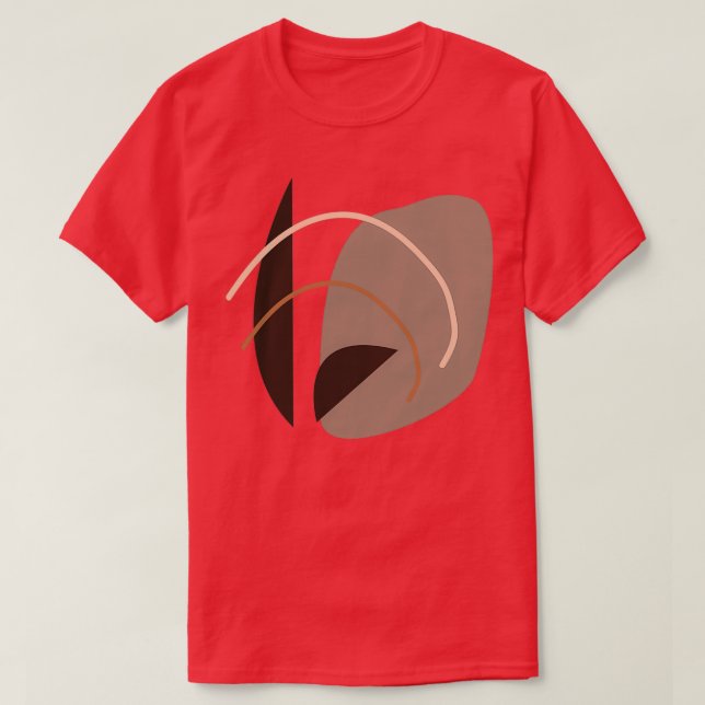 Abstrakte geometrische Form 1 T-Shirt (Design vorne)