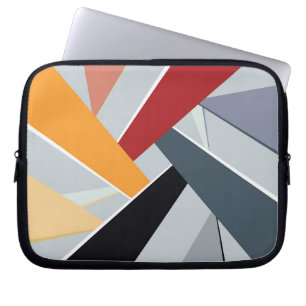 Abstrakte geometrische Form 2 Laptopschutzhülle