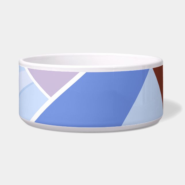 Abstrakte geometrische Form 3 Napf (Vorderseite)